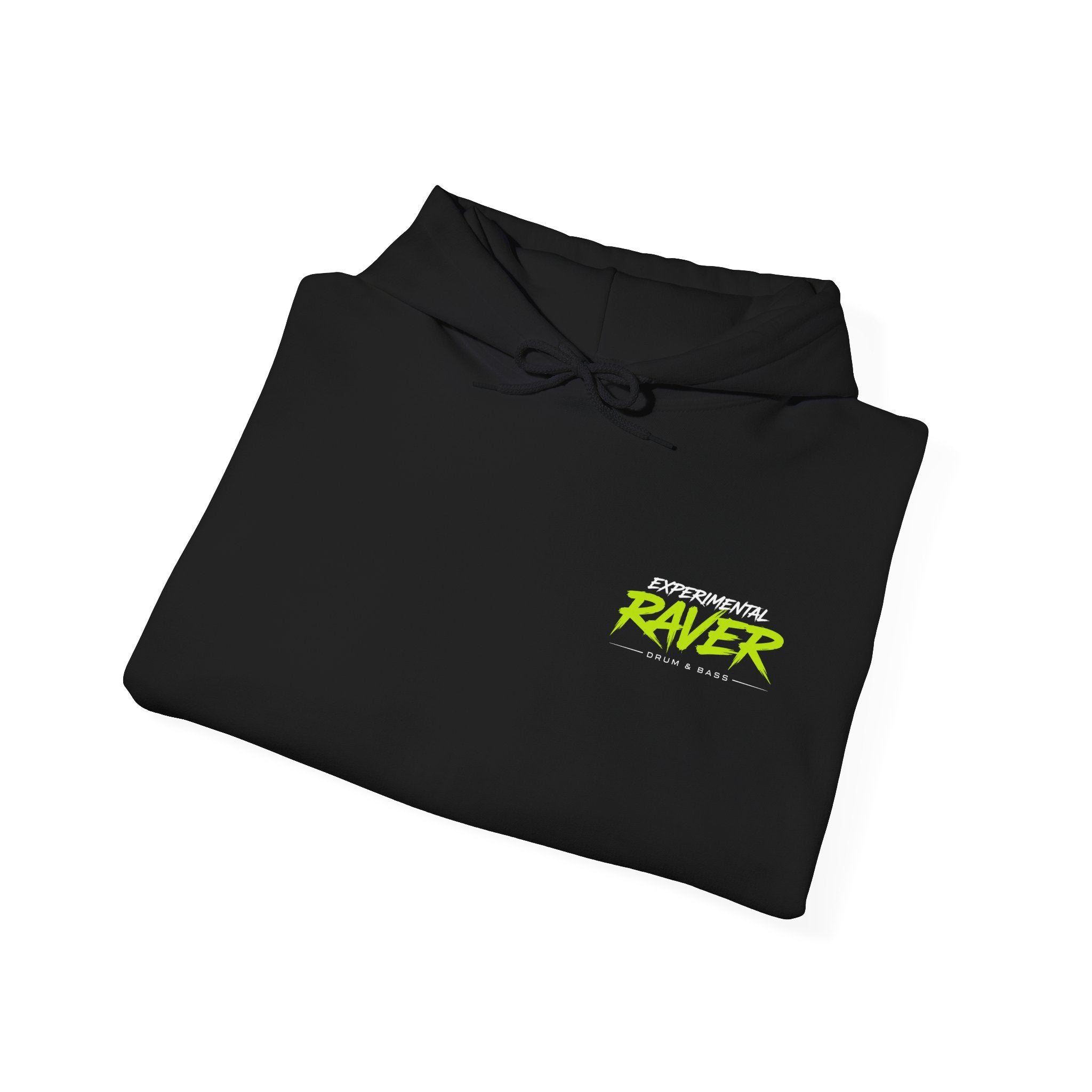 Experimental Raver graphic Hoodie | Drum & Bass Culture