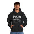 DNB Electronic Music Hoodie – "All Night Every Night" Drum & Bass Pullover