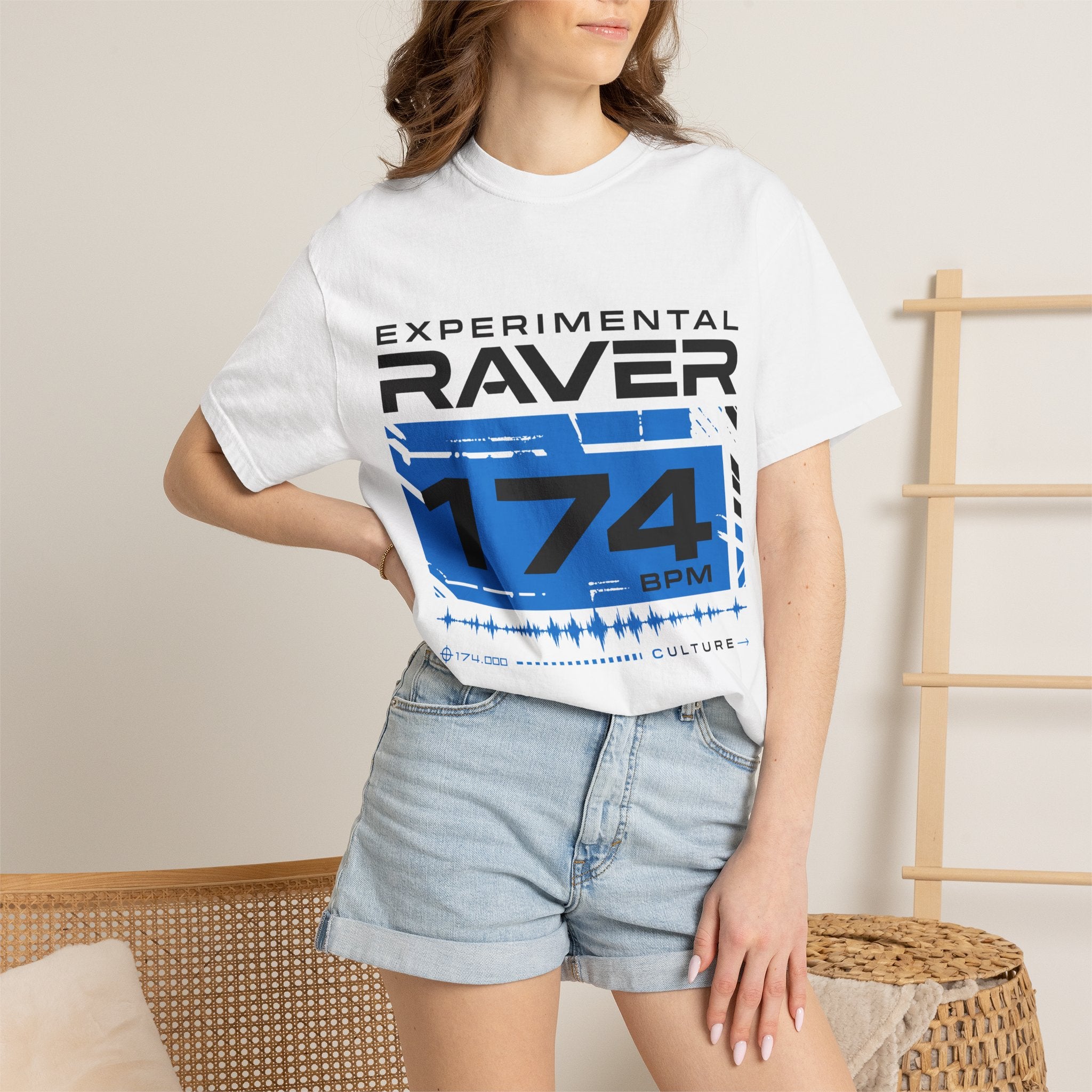 Experimental Raver 174 BPM T-shirt | Drum & Bass Culture