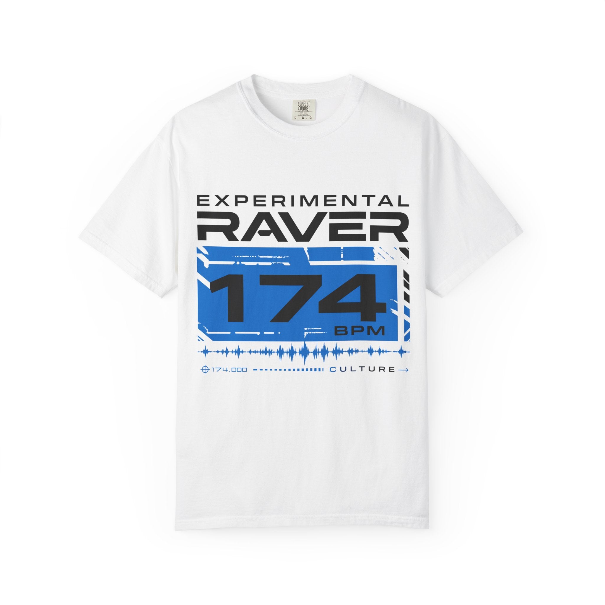 Experimental Raver 174 BPM T-shirt | Drum & Bass Culture