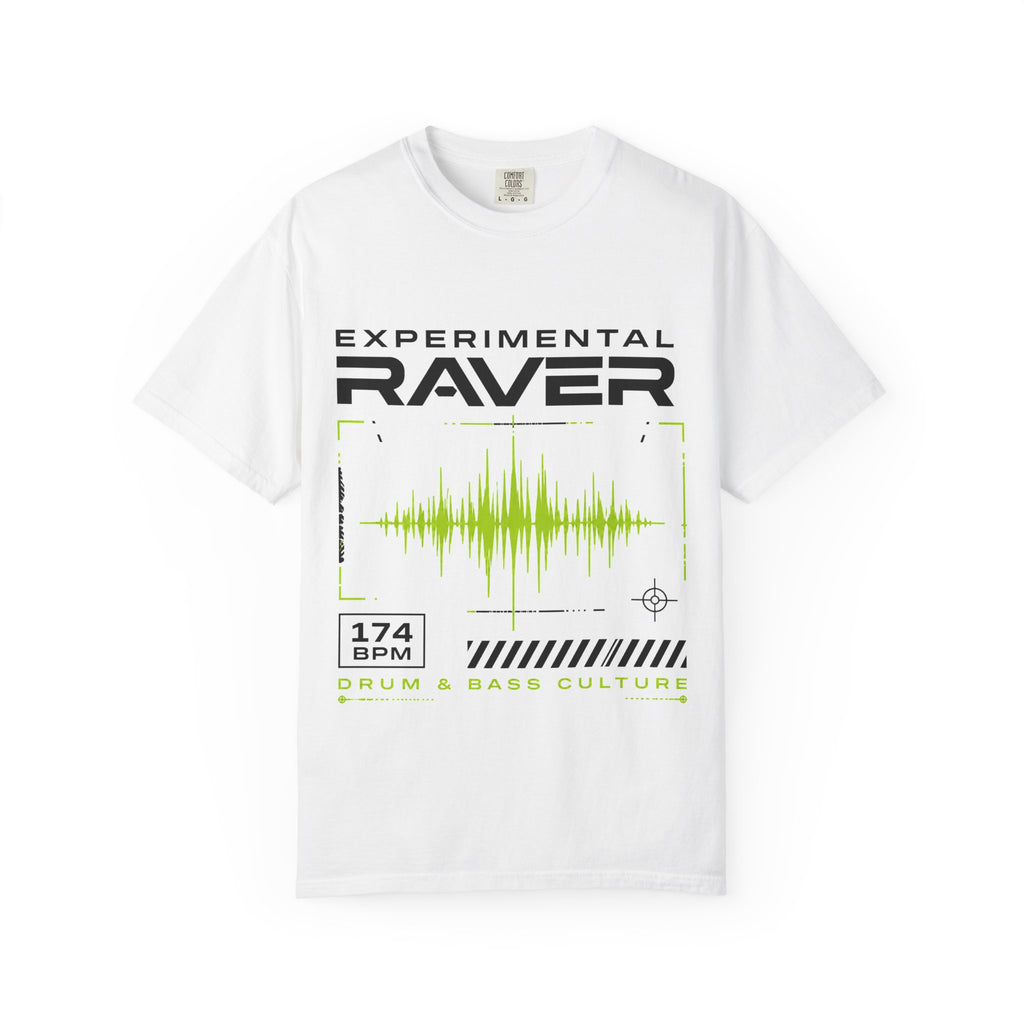 Experimental Raver T-Shirt — 174 BPM Drum & Bass Graphic Tee